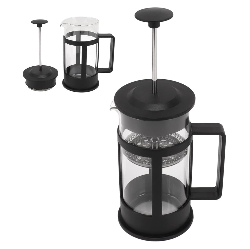 🛒 Prensa Francesa 600ml Cafetera Vidrio Borosilicato Filtro Acero Inoxidable