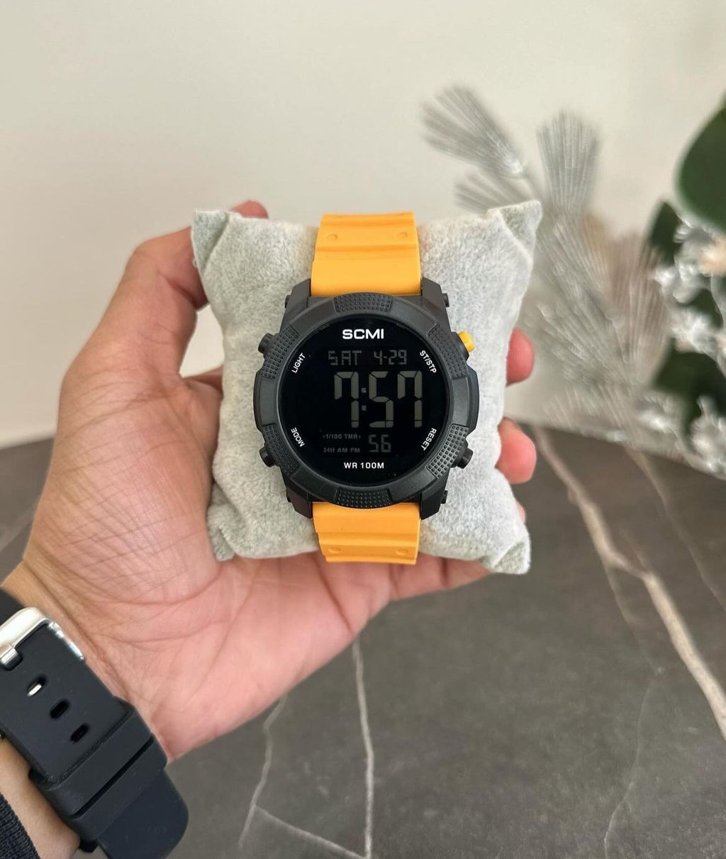 Reloj Deportivo SCMI resistente al agua