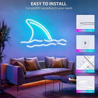 Tira De Luz Led Rgb-ic Neón Impermeable