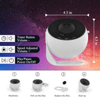 PROYECTOR PLANETARIO 360° – Galaxia | 13 Escenarios HD | Rotación + Temporizador | 5m de Proyección
