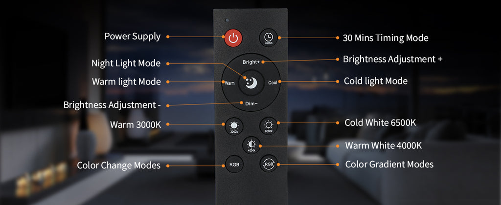 LÁMPARA DE PISO INTELIGENTE ATIKUS – 1.75m | WiFi + Alexa + Google Home + Siri | RGB + Regulación Continua | Foco LED Incluido