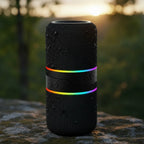 ALTAVOZ BLUETOOTH M25 – Desmontable | Bajos Potentes + Sonido Estéreo HD + Luces RGB + Batería de Larga Duración