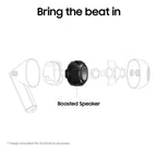 AUDÍFONOS INALÁMBRICOS BLUETOOTH PREMIUM – Cancelación Activa de Ruido | Larga Duración | Estuche de Carga | Silver / White