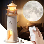 FARO LUNAR INTELIGENTE – Proyector Lunar HD + Altavoz Bluetooth + Sensor de Movimiento + 48h de Batería