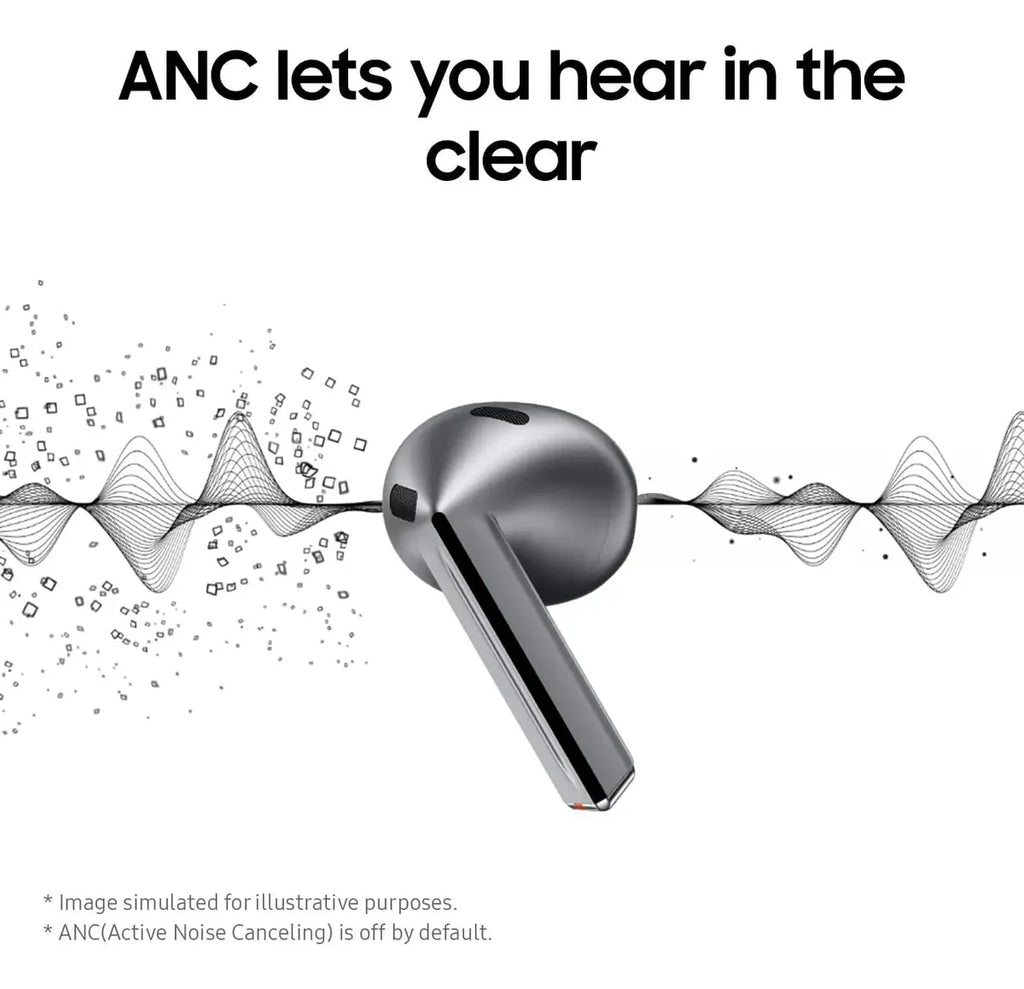 AUDÍFONOS INALÁMBRICOS BLUETOOTH PREMIUM – Cancelación Activa de Ruido | Larga Duración | Estuche de Carga | Silver / White