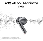 AUDÍFONOS INALÁMBRICOS BLUETOOTH PREMIUM – Cancelación Activa de Ruido | Larga Duración | Estuche de Carga | Silver / White