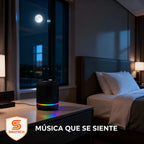 ALTAVOZ BLUETOOTH M25 – Desmontable | Bajos Potentes + Sonido Estéreo HD + Luces RGB + Batería de Larga Duración